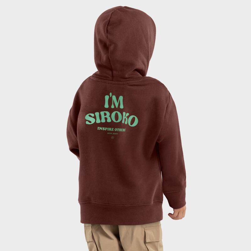 Kinderen Lifestyle Hoodie voor jongens Crowd SIROKO Bruin