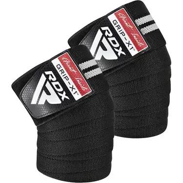 Gym Knee Wrap K11 Black/White