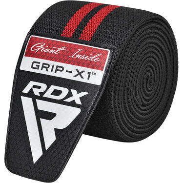 Fase genunchi RDX KR11 2m Negru/Roșu uni