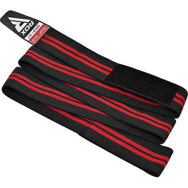 Fase genunchi RDX KR11 2m Negru/Roșu uni