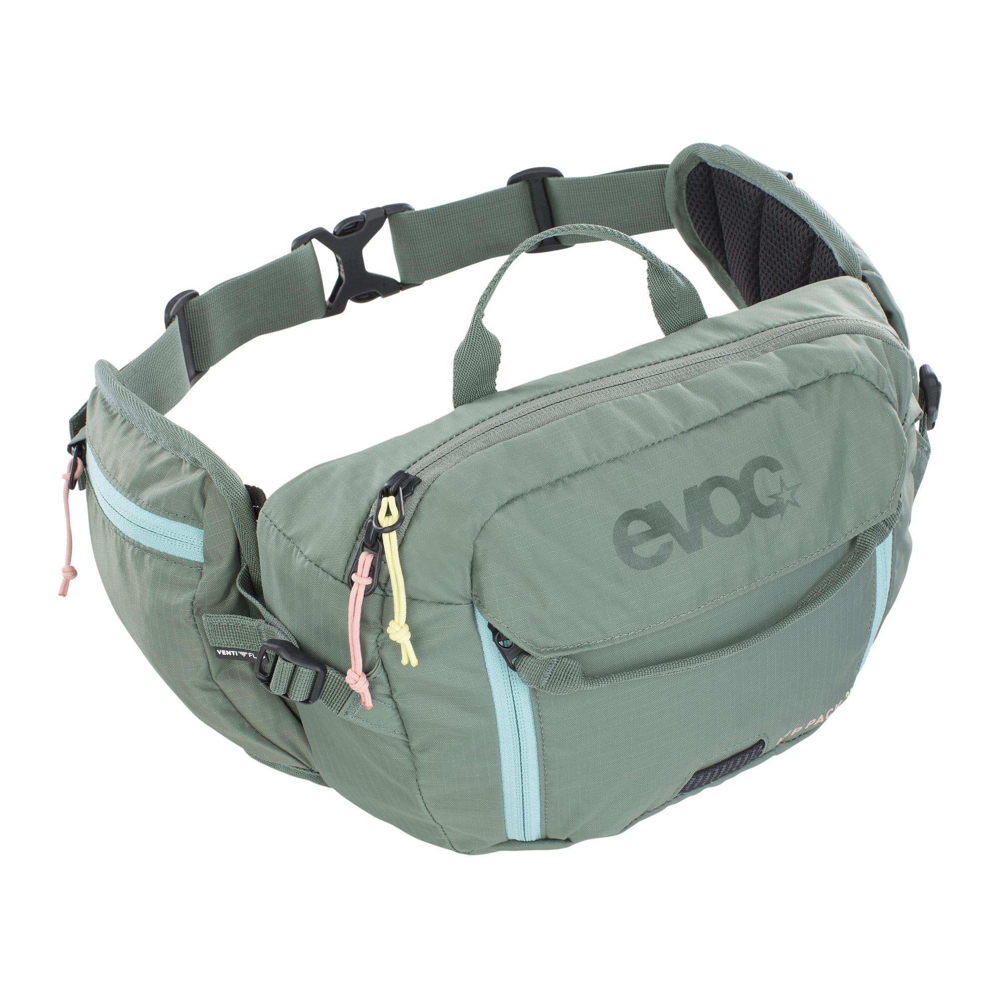 Pacote de Anca 3L Saco Vagabundo + Hydrapack (1.5L) Azeitona ciclismo Verde EVOC
