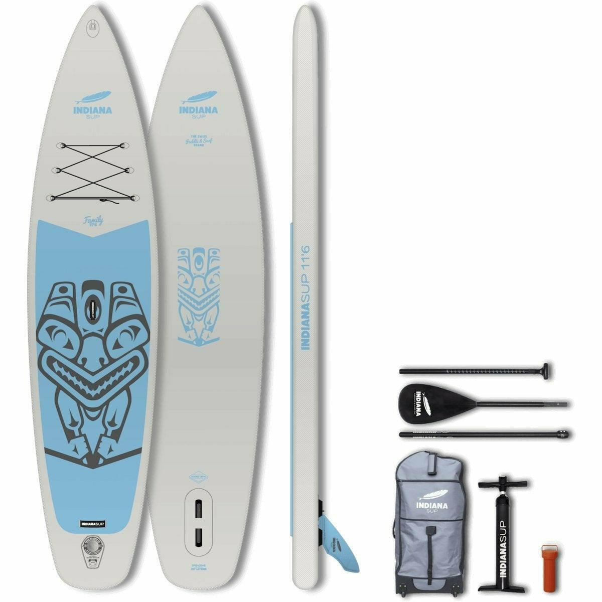 Indiana 11'6 - 12'0 Familypack with paddle