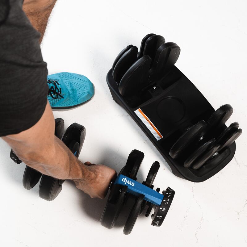 Haltère musculation réglable "Adjustable Dumbbell" de 2 à 24 kg