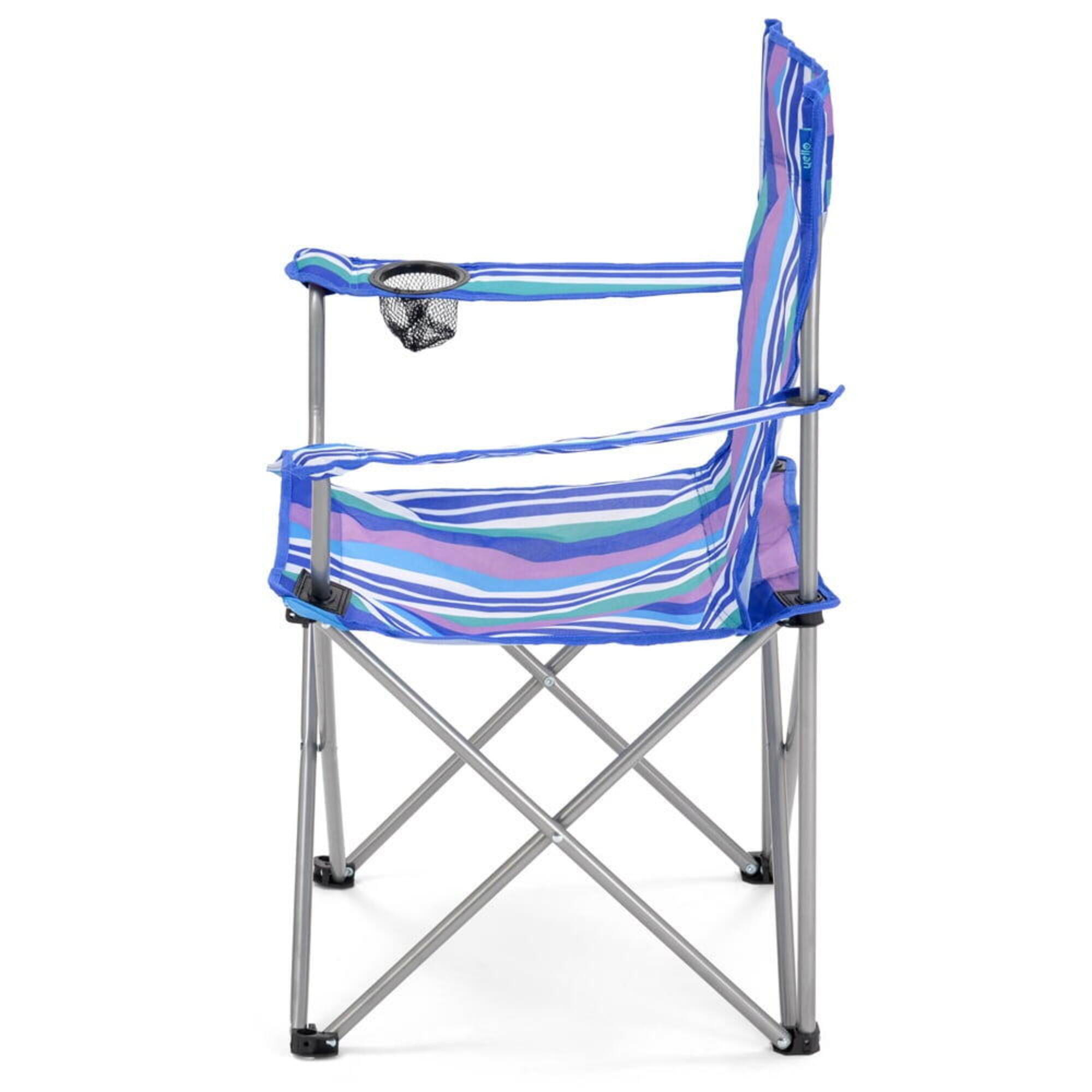 Yello Camping Chair Stripes 3/4