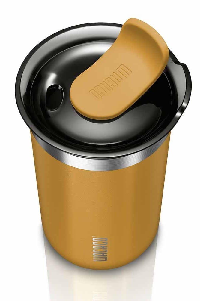 Wacaco Octaroma Lungo - Thermosbeker / Drinkbeker - Amber Geel - 300ml 3/7