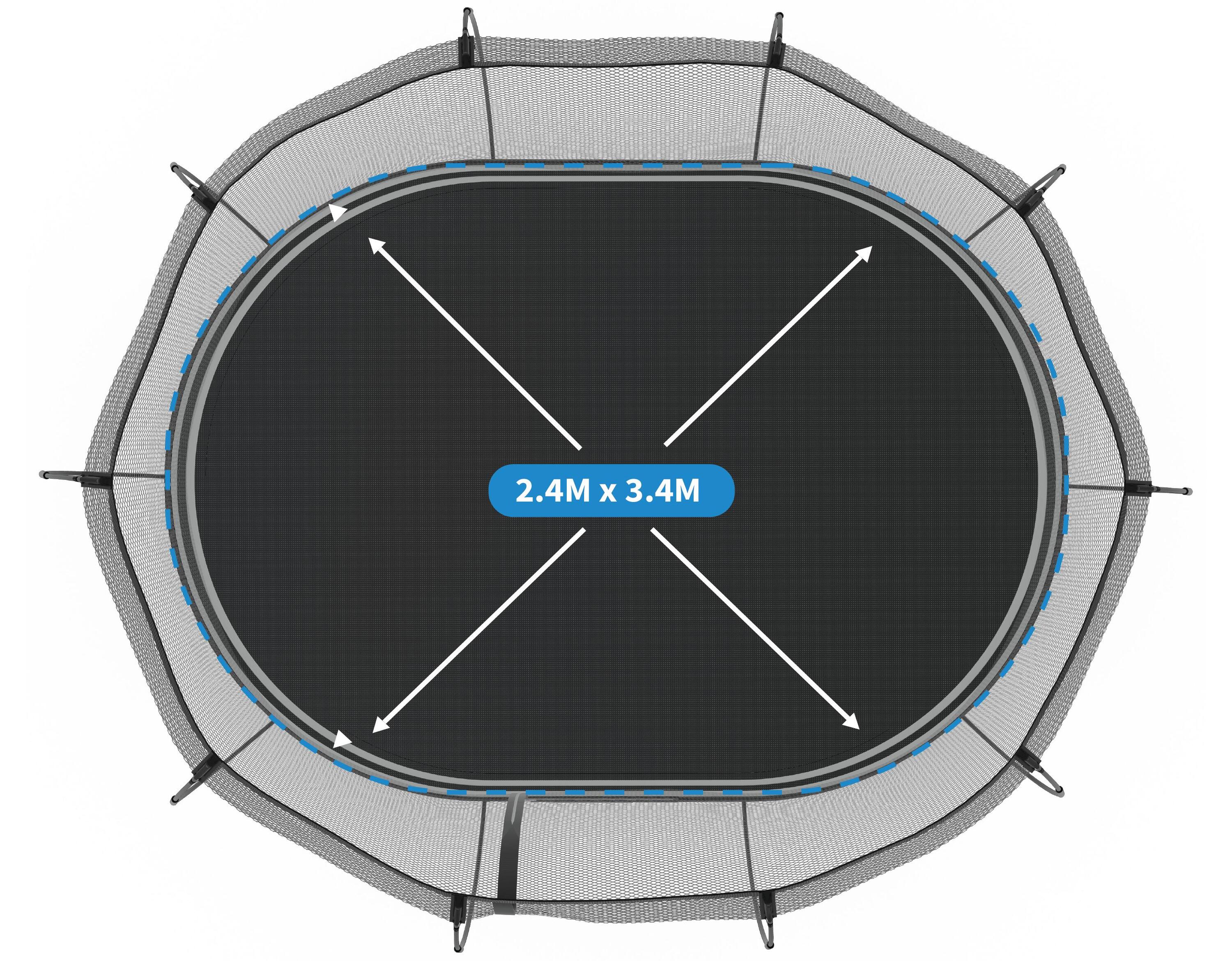 Springfree Medium Oval Trampoline 2/6