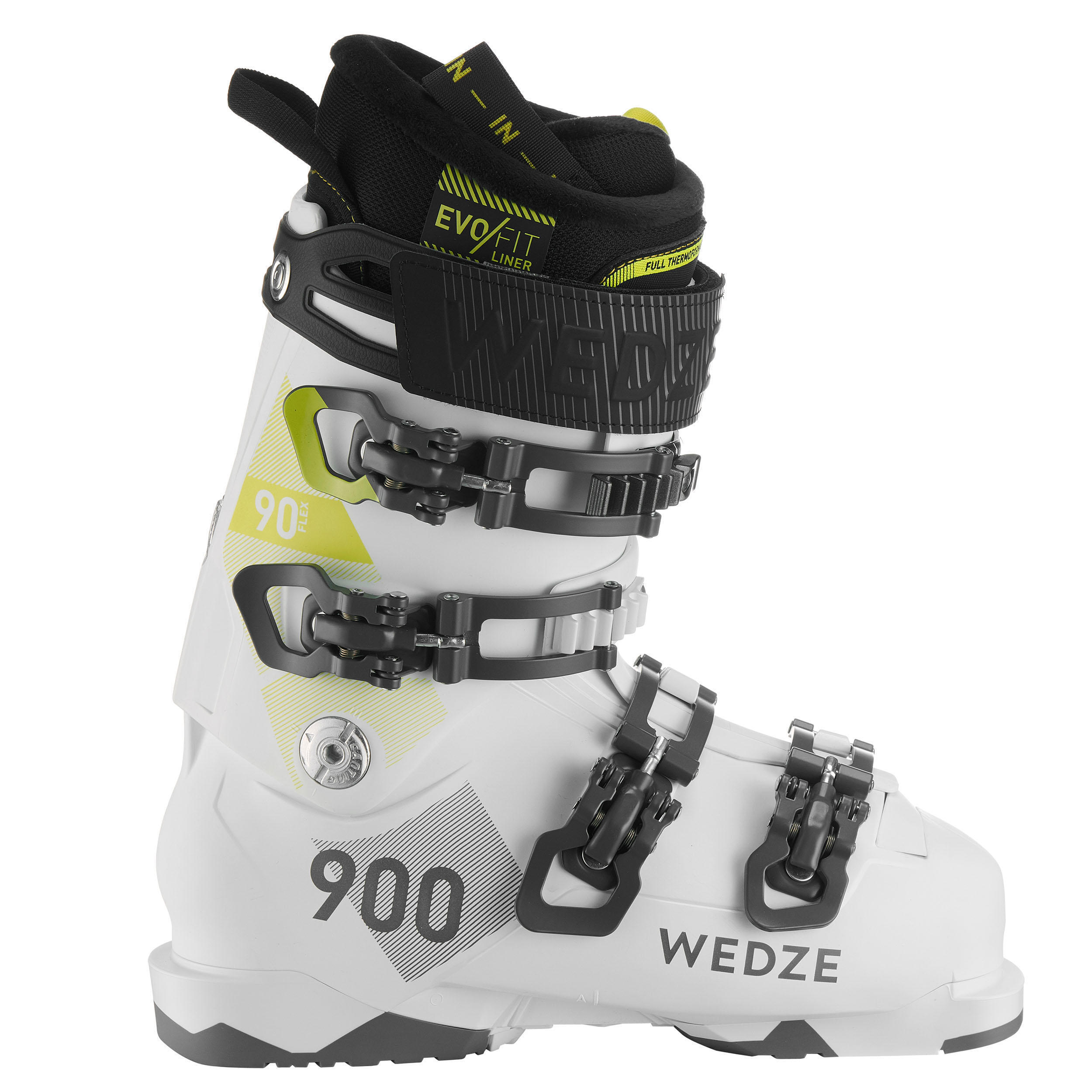 Refurbished Downhill Ski Boots Fit 900 White - C Grade 7/7