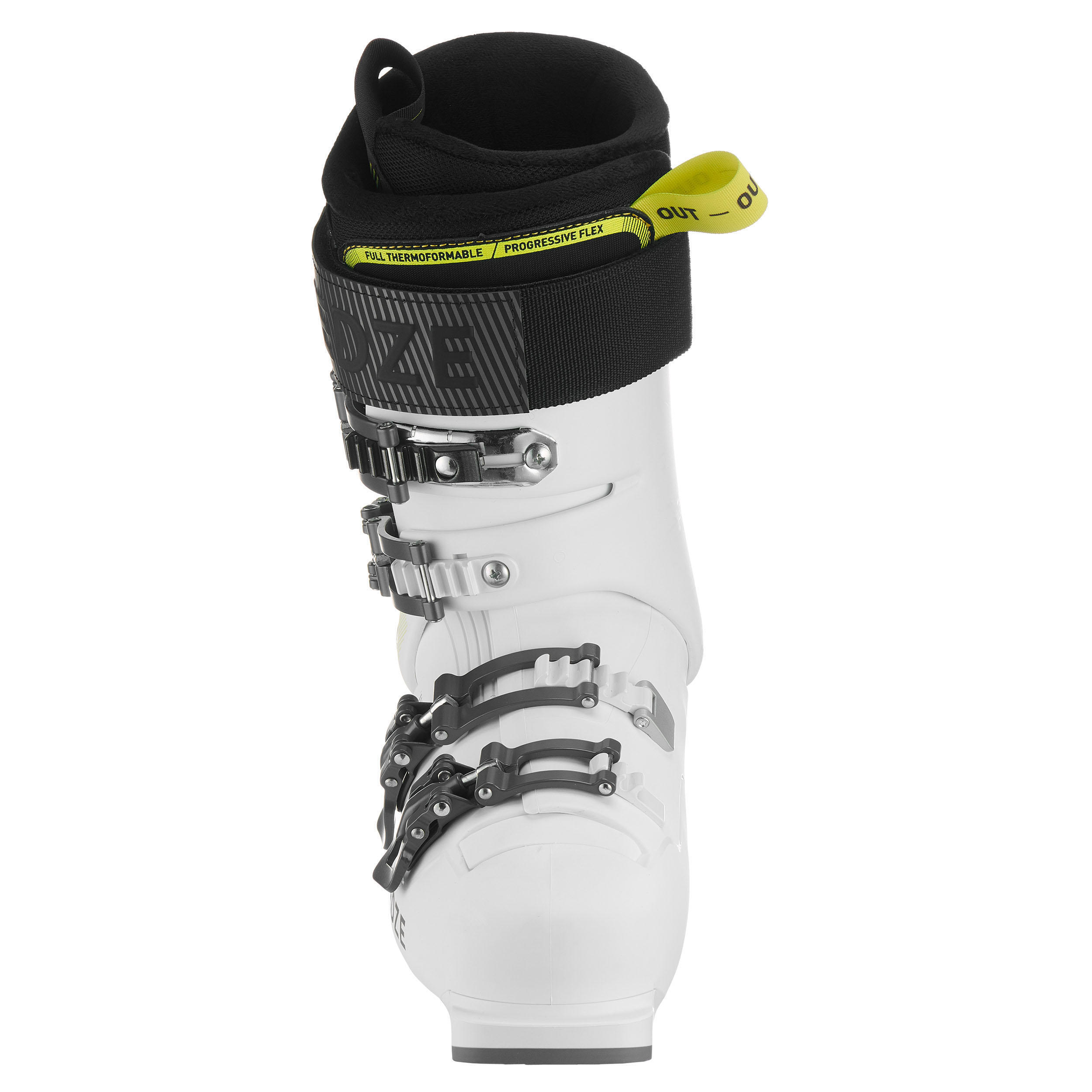 Refurbished Downhill Ski Boots Fit 900 White - C Grade 3/7