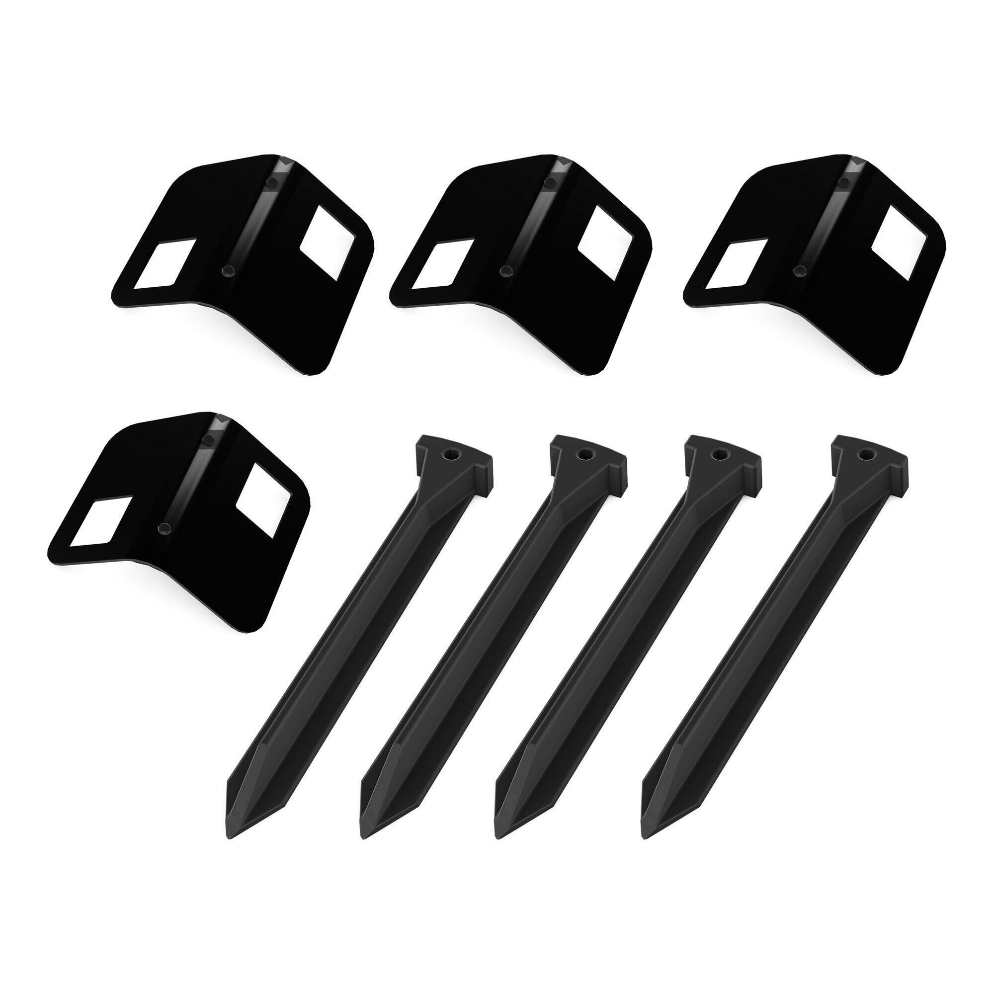 Springfree Trampoline - Ancrages Pour Trampoline Springfree - Trampoline - Noir - 00 - Decathlon