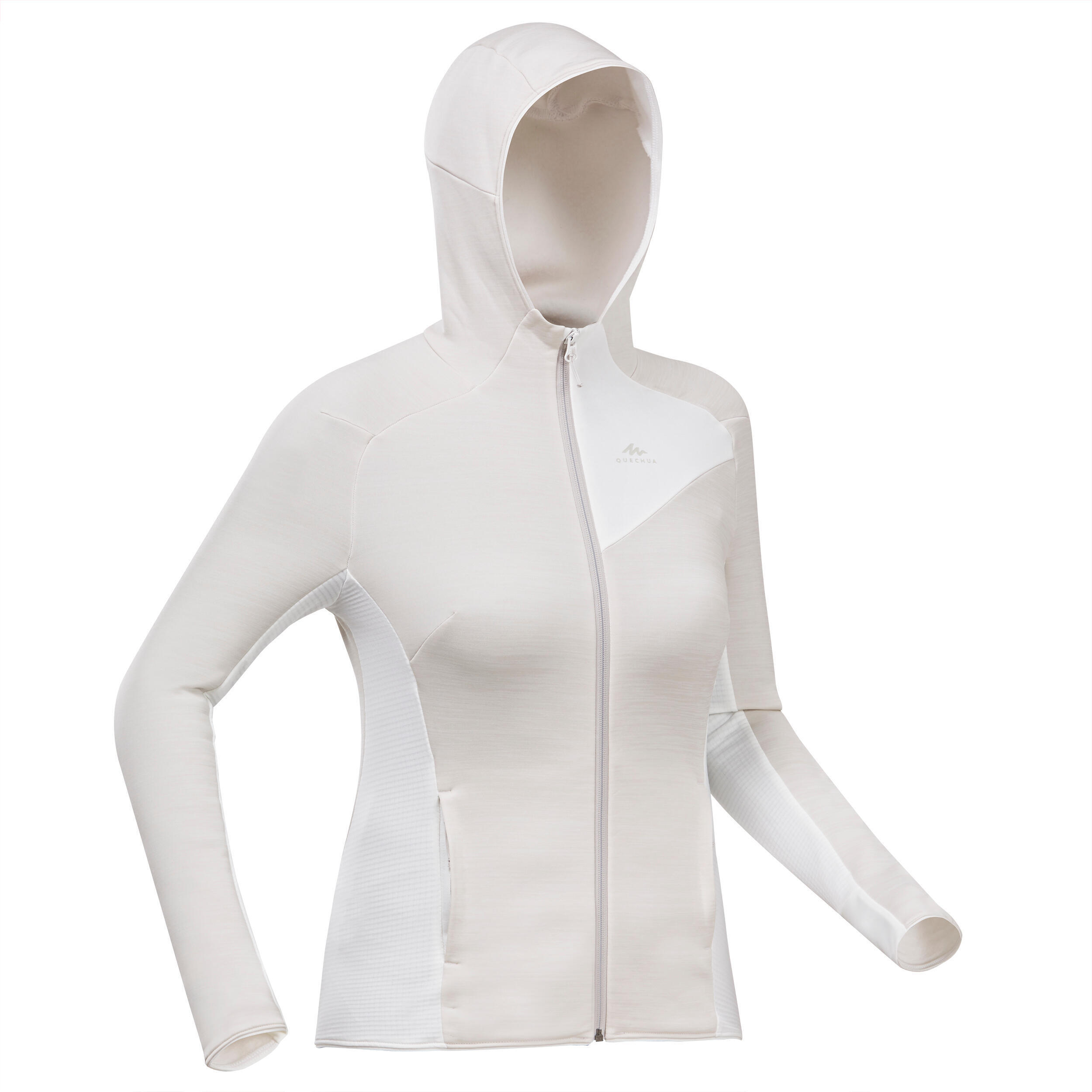 Refurbished Womens Hiking Thin Fleece Jacket - MH520 - A Grade 1/7