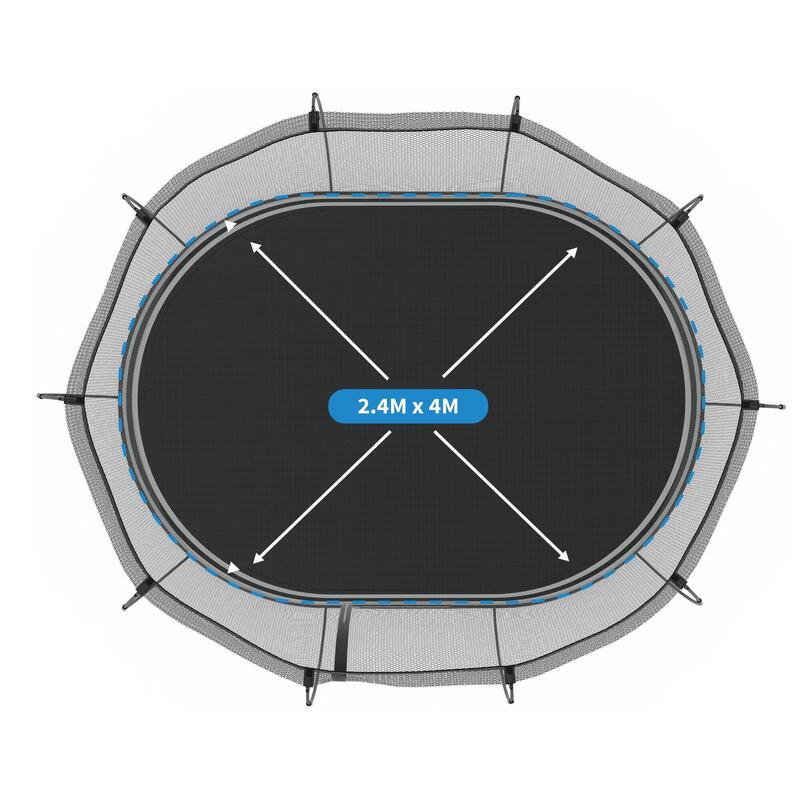 Springfree Trampoline O92 Grand Ovale 2,4x4M