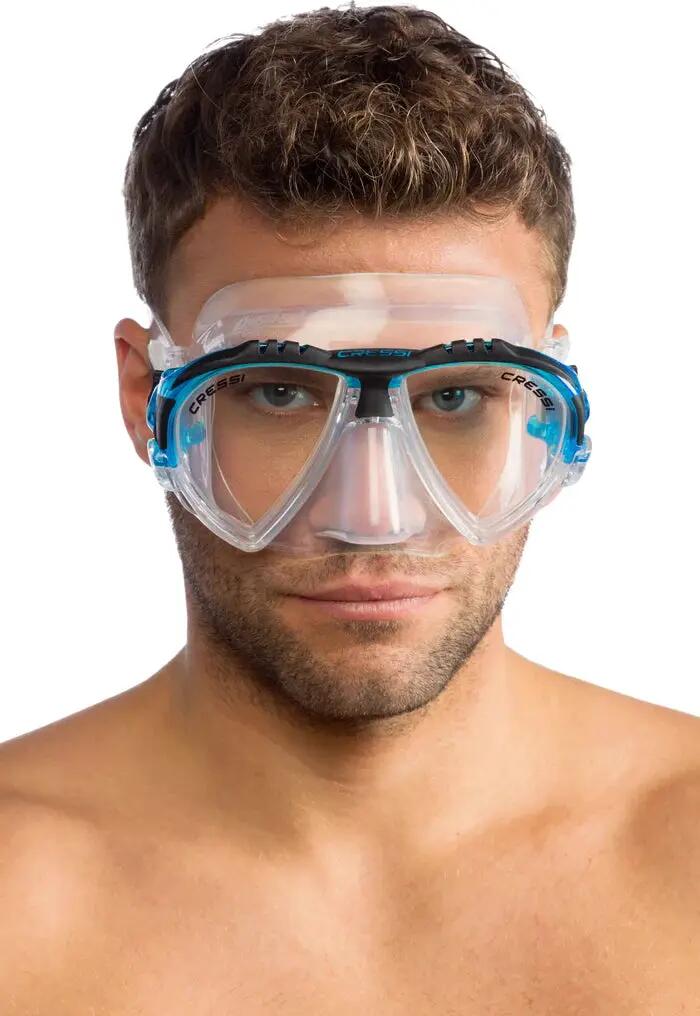 CRESSI Occhialini nuoto Matrix Clear/Black adulti 4/6