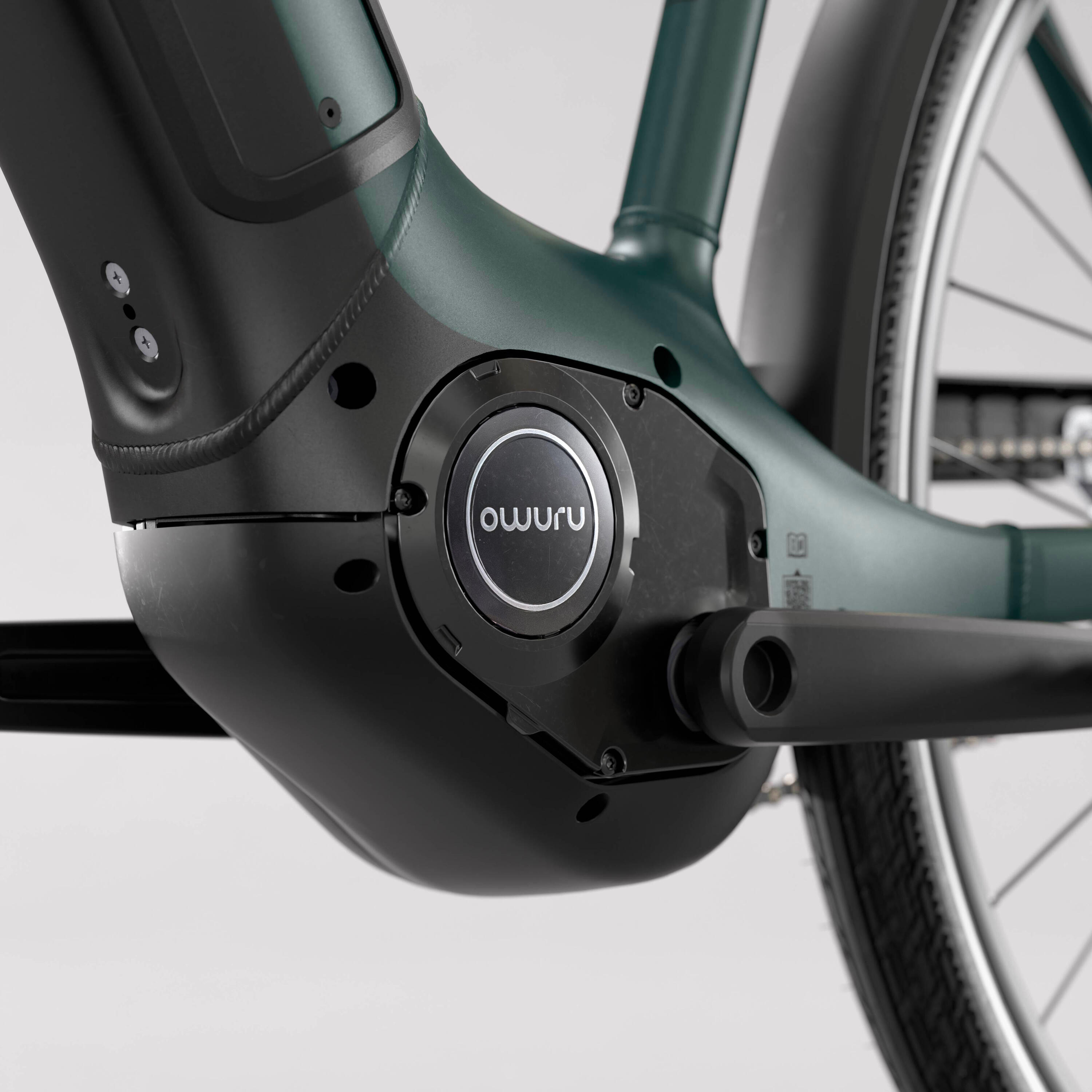 Seconde vie VELO VILLE ELECTRIQUE A MOTEUR AUTOMATIQUE OWURU CADRE HAUT LD 920 E 2/5