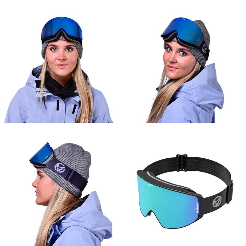 Masque de snow Arctic Ninja adulte unisexe - anti-buée - magnétique