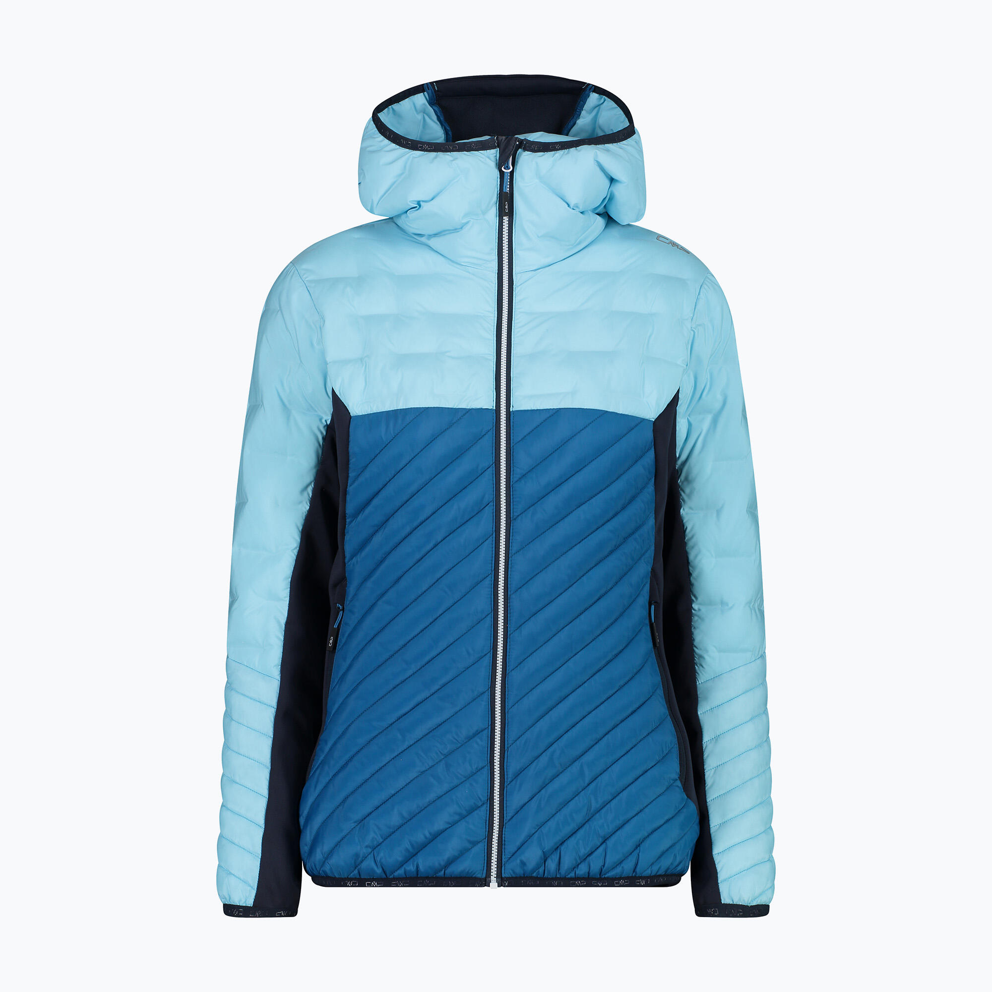 CMP Damen Steppjacke Woman Jacket Hybrid Fix Hood 33Z2546 5/5