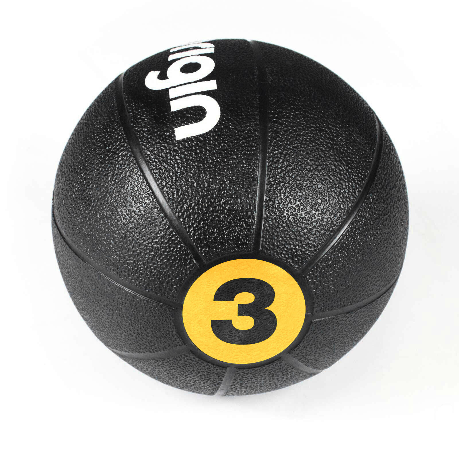 ORIGIN FITNESS Origin Medicine Ball (Black with Yellow)