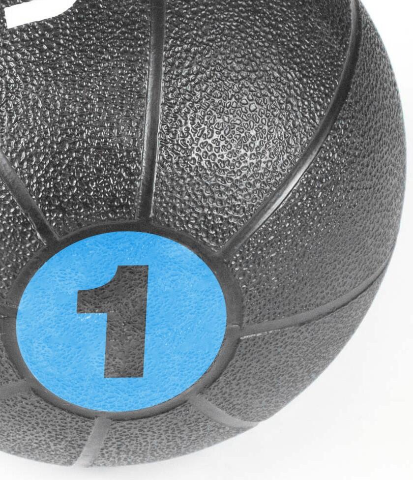 Origin Medicine Ball (Black with Light Blue) 2/3