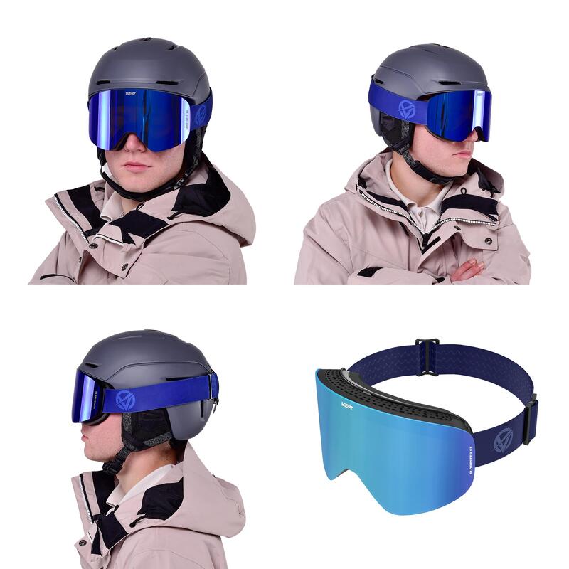 Azure Slopester Ski- & Snowboardbrille - beschlagfrei - magnetisch