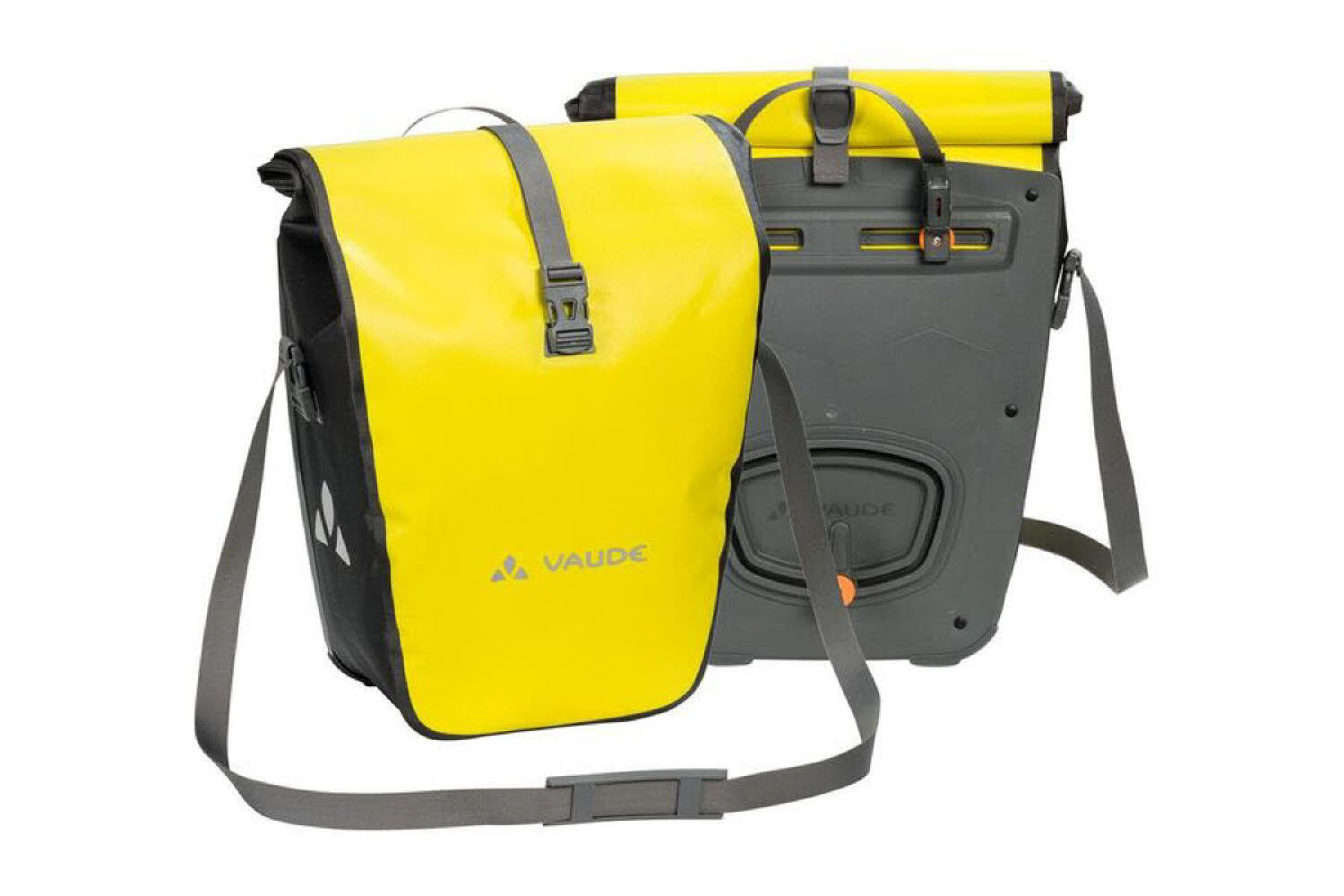 Vaude aqua back bike panniers yellow (par)