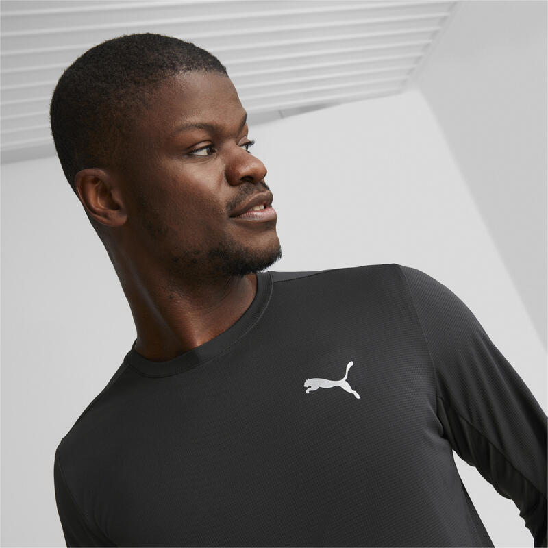 RUN FAVOURITE hardloop-T-shirt met lange mouwen voor heren PUMA Black