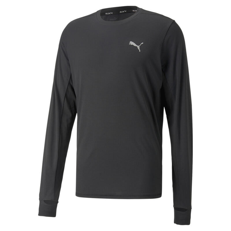 RUN FAVOURITE hardloop-T-shirt met lange mouwen voor heren PUMA Black