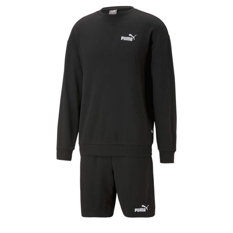 PUMA CHÁNDAL HOMBRE:: Puma Hooded Sweat 845847 01 Negro Mejor Precio.