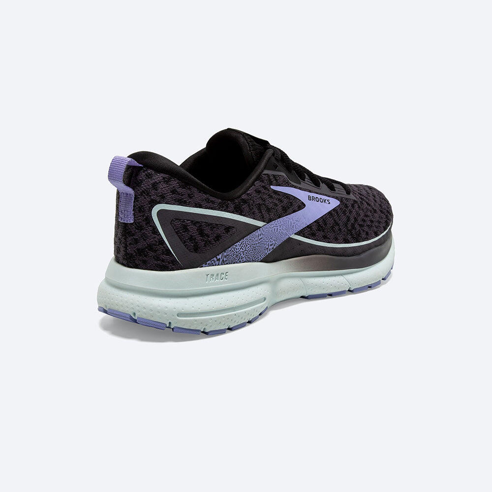 Trace Women's Road Running Shoes Black/ Lavender