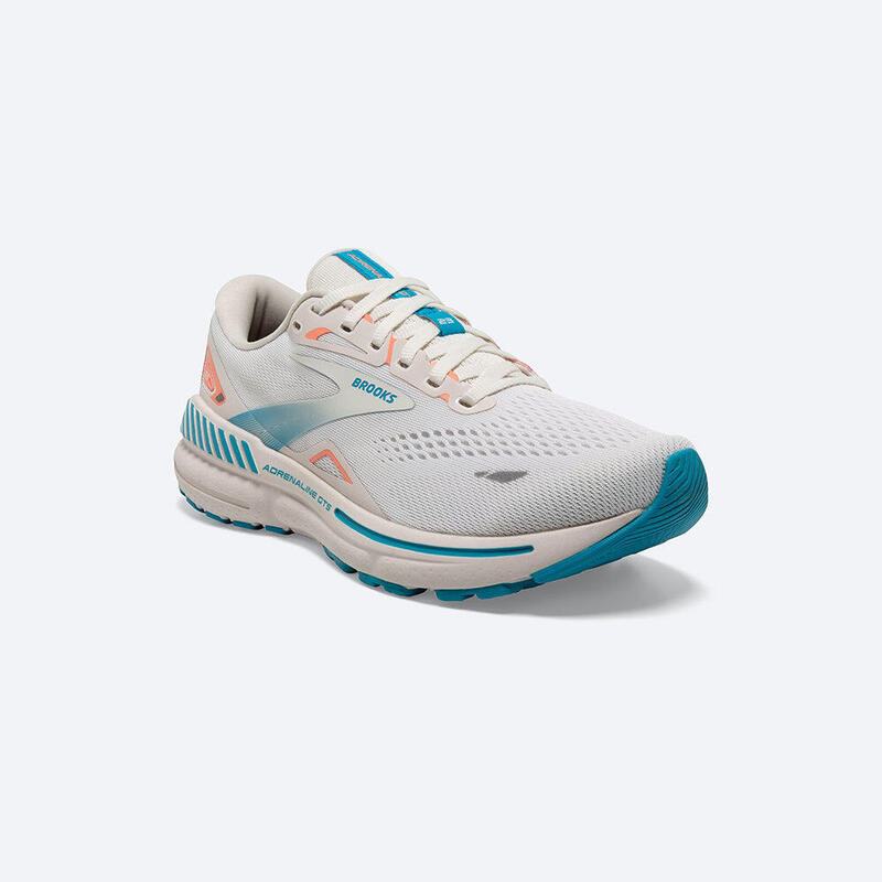 Adrenaline GTS 23 Women's Road Running Shoes - White/ Blue