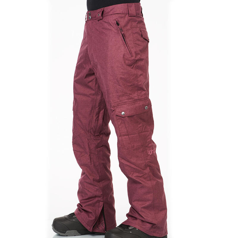 Ski-/Snowboardhose Herren - CERN burgundy