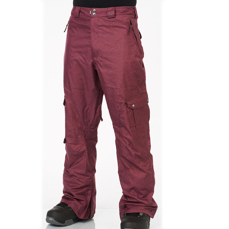 Ski-/Snowboardhose Herren - CERN burgundy