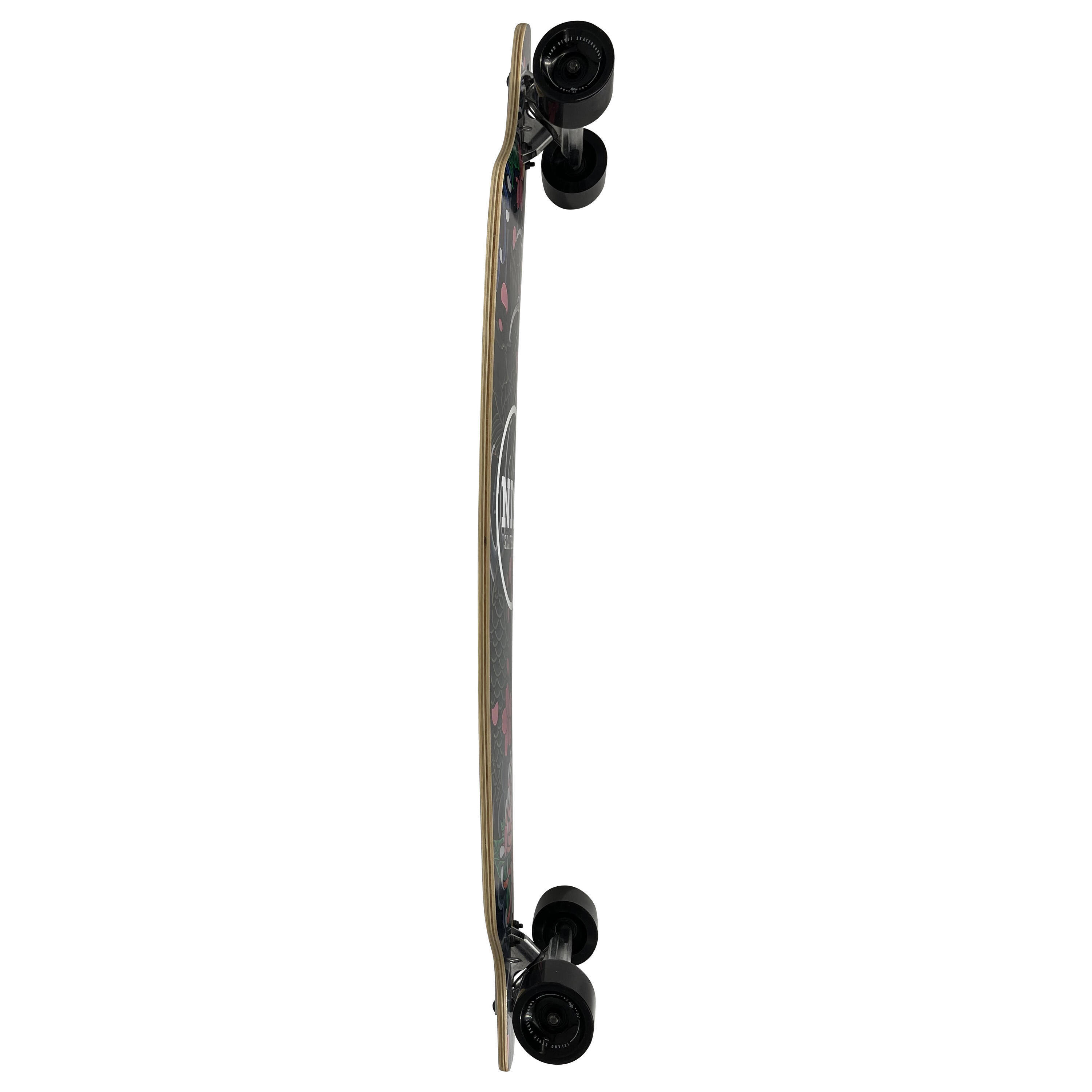 NICE SKATEBOARDS DT KOI 40" x 9.25" . DROPTHROUGH SINGLE CONCAVE 4/5