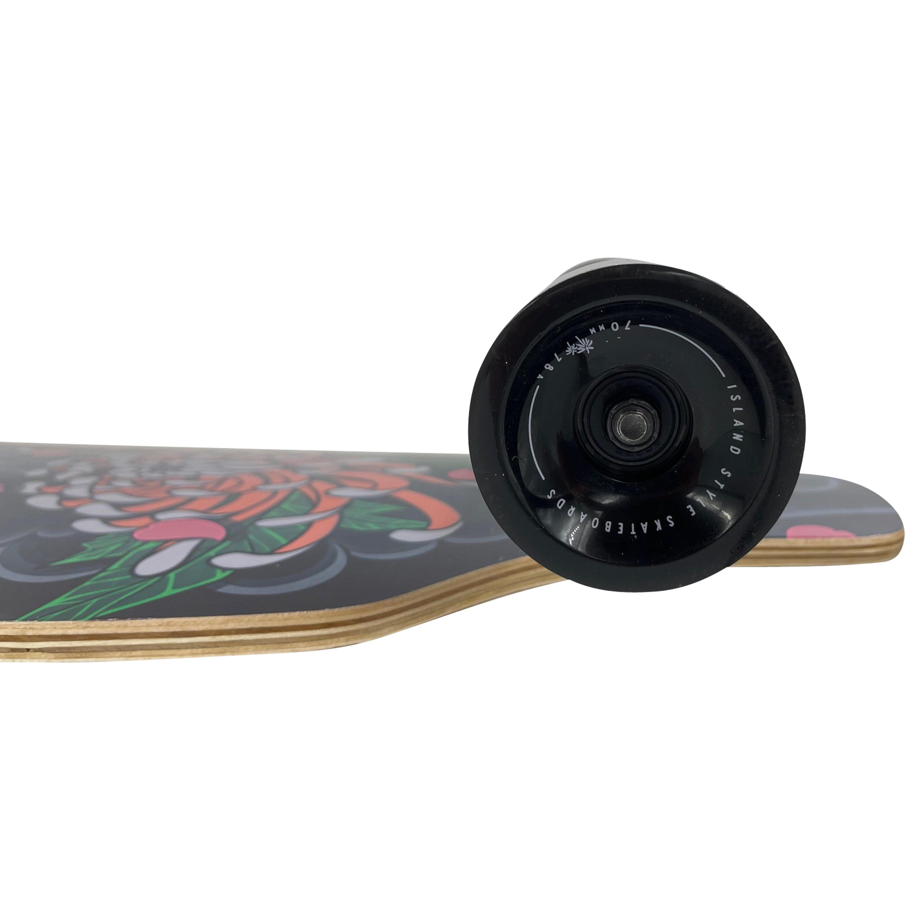 NICE SKATEBOARDS DT KOI 40" x 9.25" . DROPTHROUGH SINGLE CONCAVE 3/5