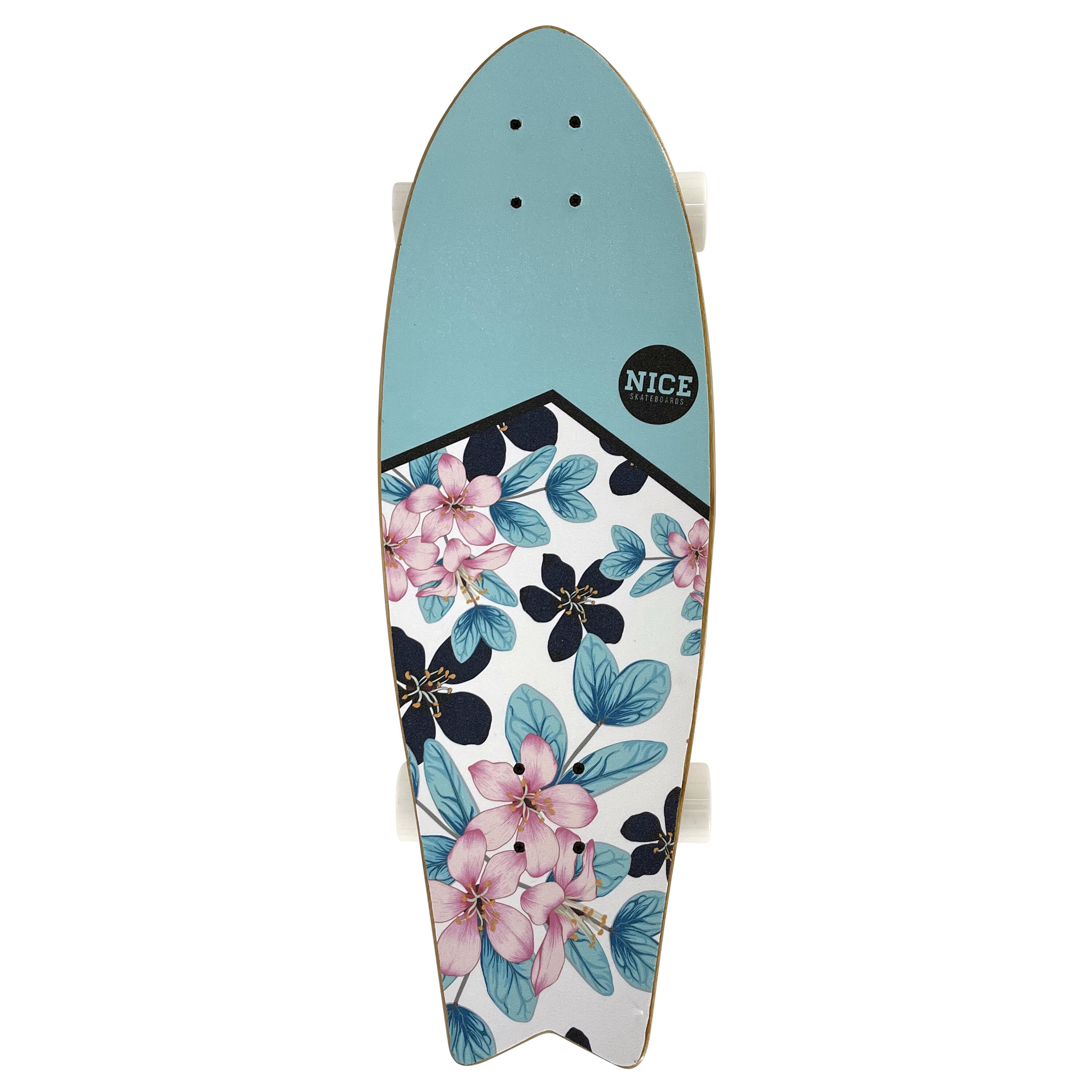 NICE SURFSKATE TROPICAL 28" x 9.25" 2/5