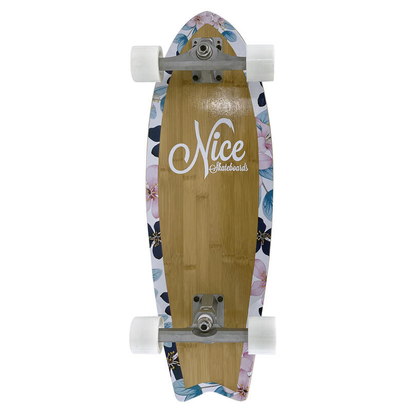 NICE SURFSKATE TROPICAL 28" x 9.25"