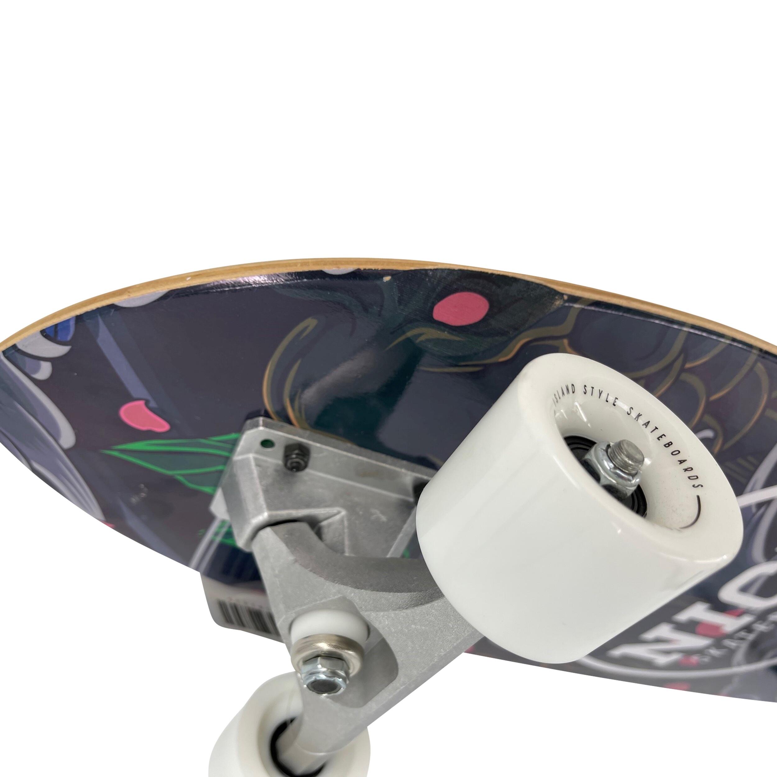 NICE SURFSKATE KOI WHITE 32" x 9.75" 4/6