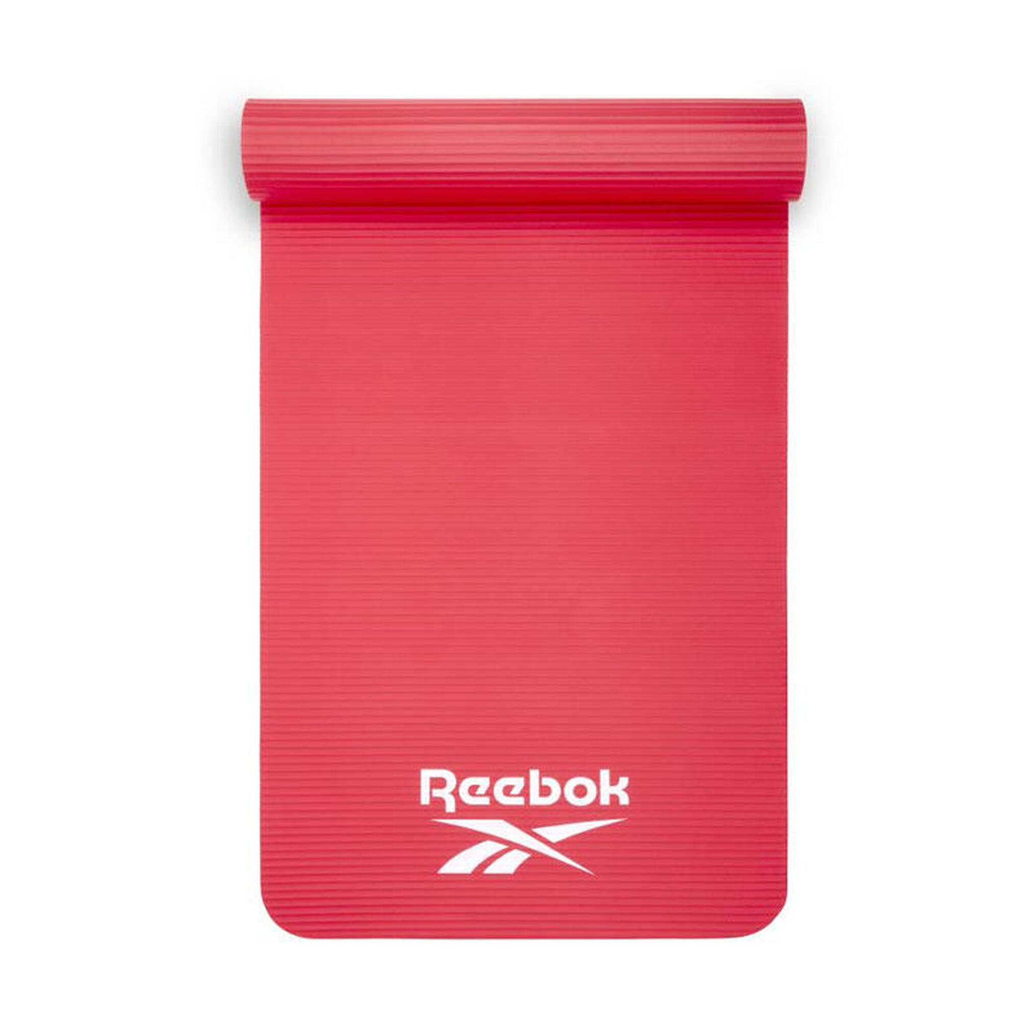 Tapete de Fitness Reebok - 15mm - Vermelho