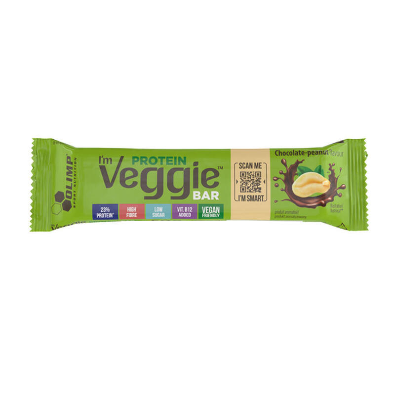 I'm veggie protein bar (50g) | Chocolat Peanut