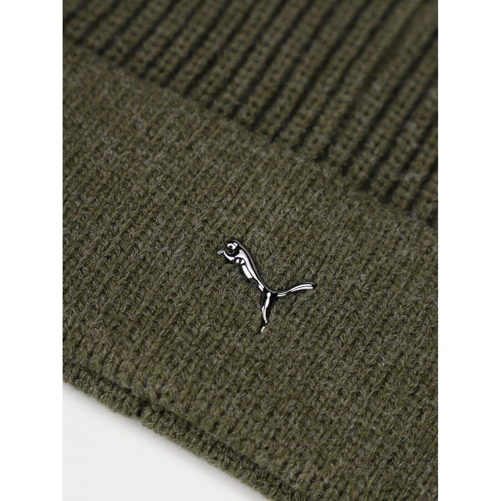 Gorro Puma Metal Cat Beanie Myrtle, Verde, Unisexo 5/5