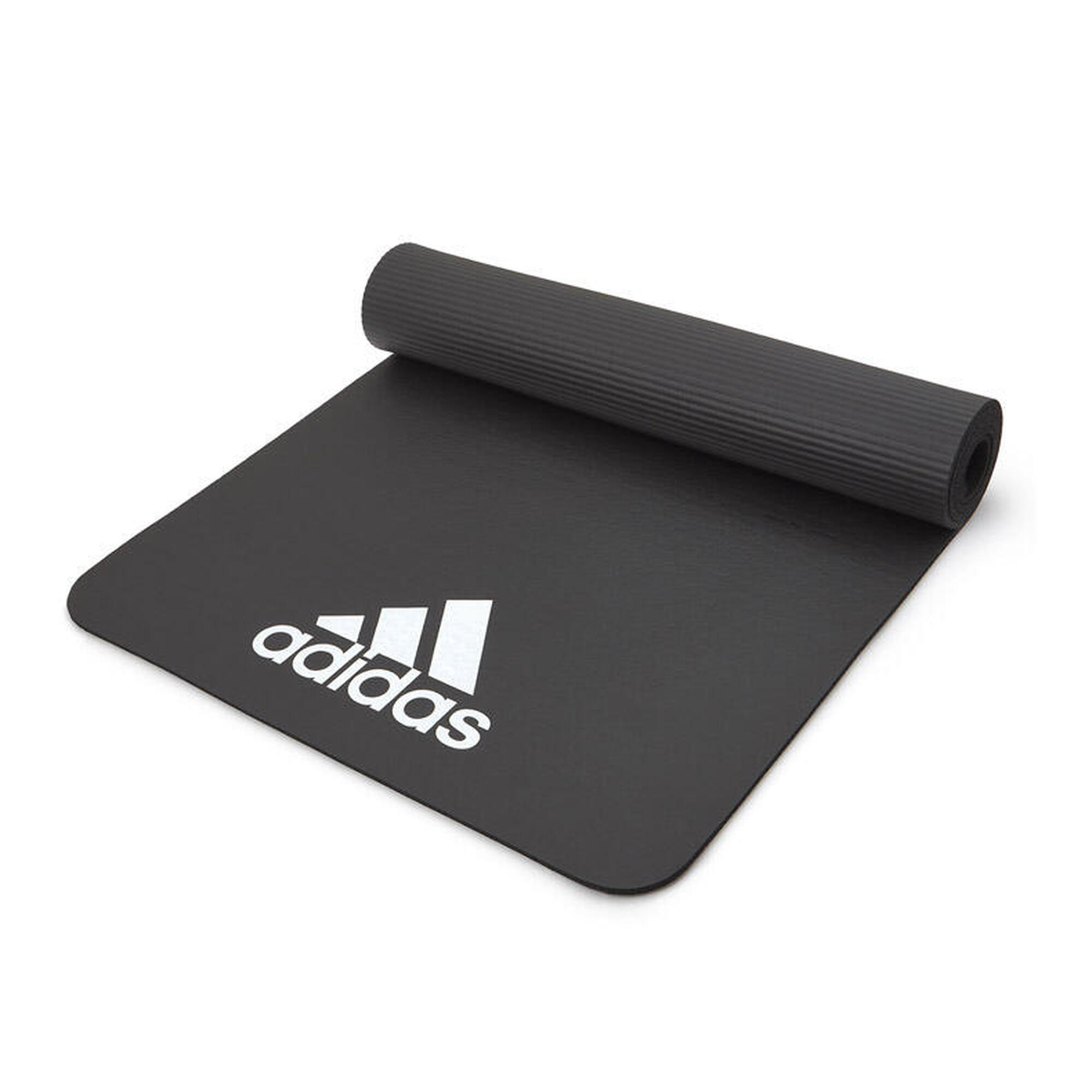 Adidas 7mm Trainingsmatte 173 x 61cm - Grau