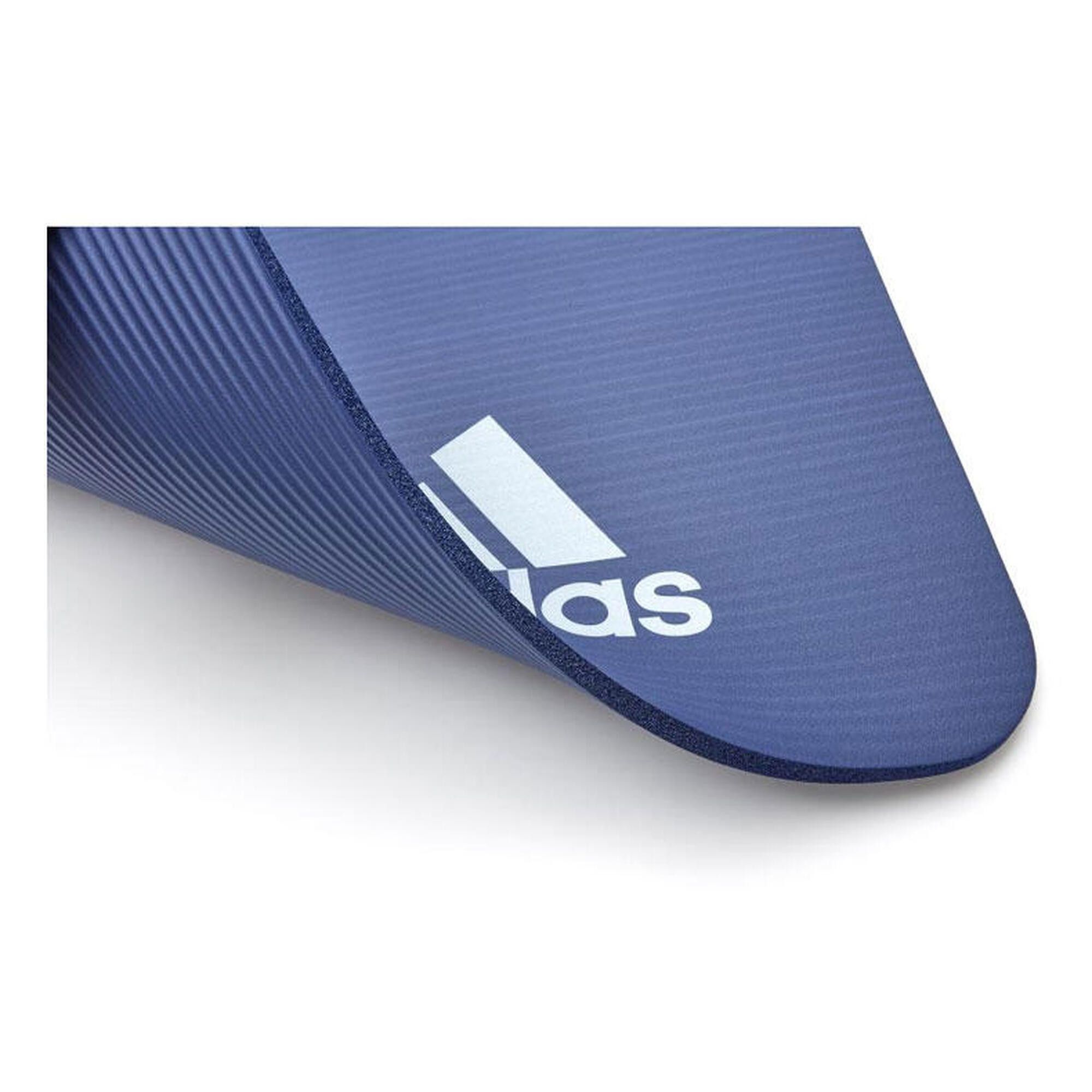 Tapis de fitness Adidas - 10mm - Bleu