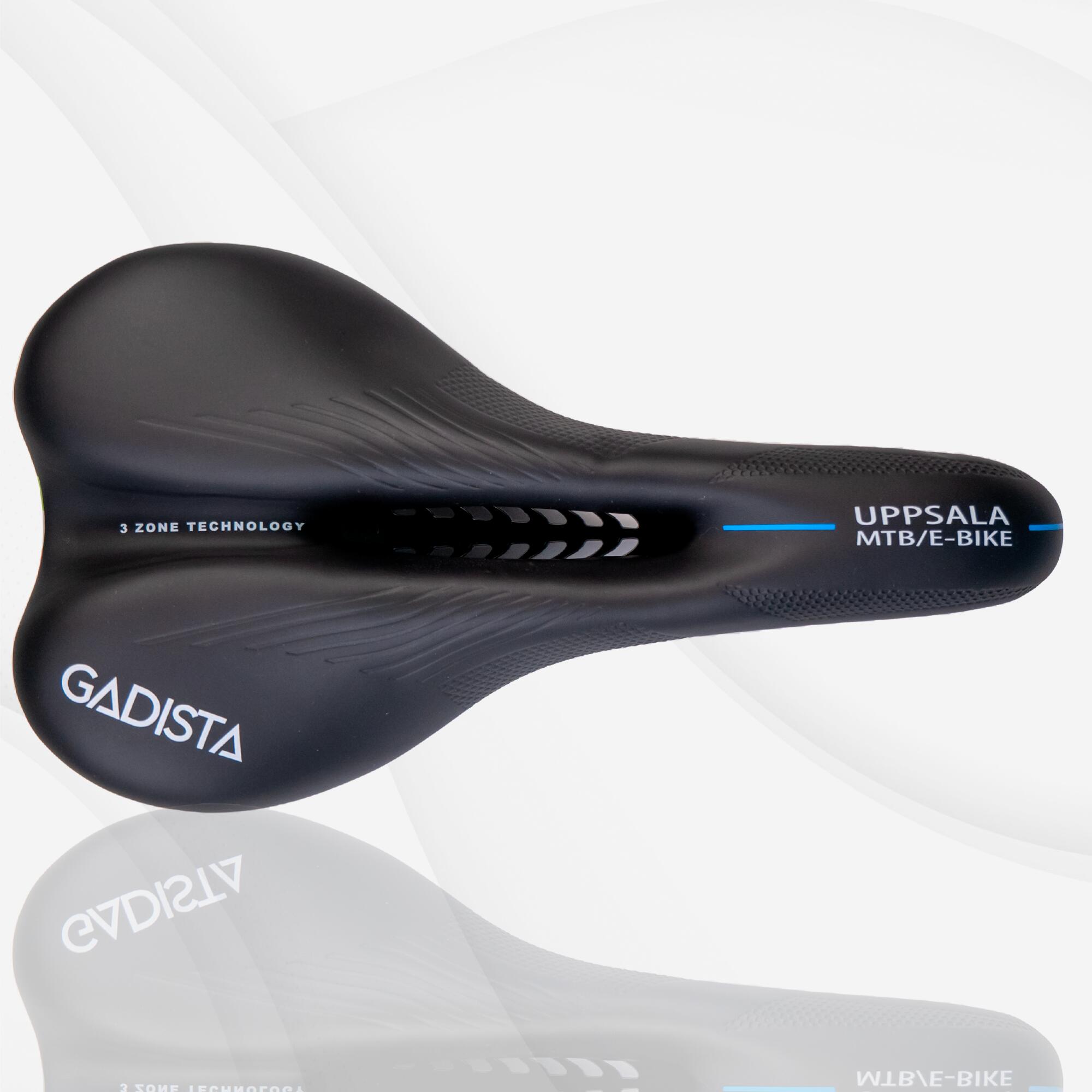 GADISTA GADISTA FR, UPPSALA Fahrradsattel, bequem, Made in ITALIEN, 3Zonen-Technologie