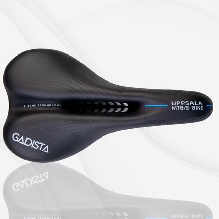Selle velo UPPSALA confortable fait mains en ITALIE technologie brevetée 3ZONES