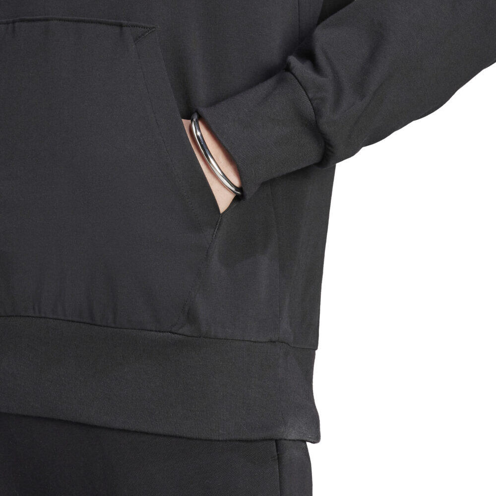 SWEAT À CAPUCHE LOGO ADIDAS NOIR 5/6