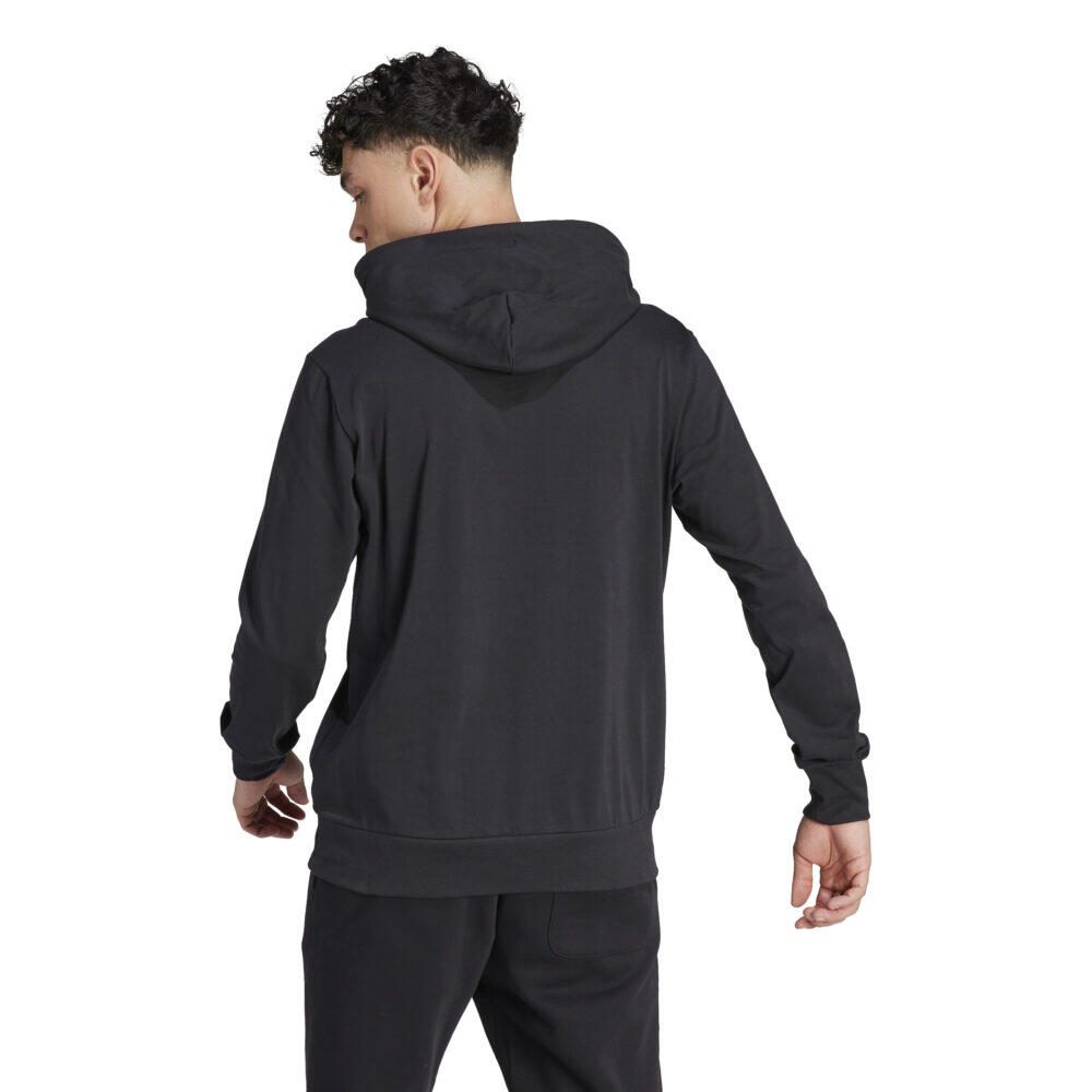 SWEAT À CAPUCHE LOGO ADIDAS NOIR 2/6