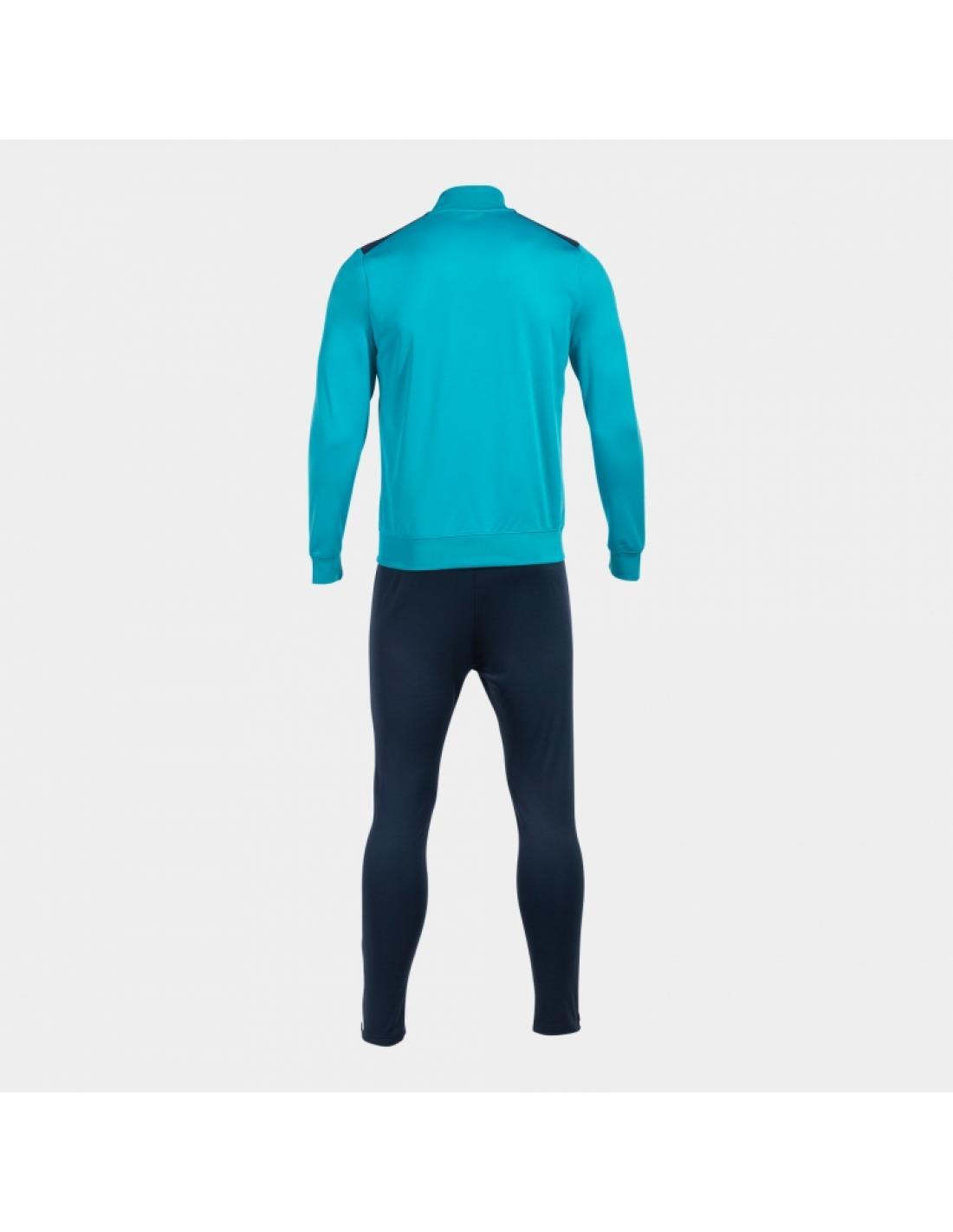 Fato De Treino Futebol Homem Joma Championship VII Azul-Turquesa Fluor 3/4