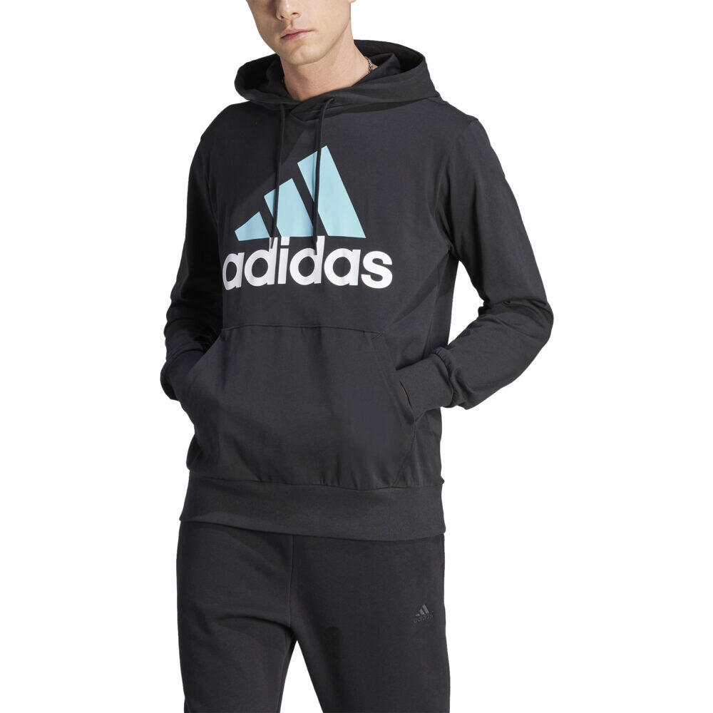 SWEAT À CAPUCHE LOGO ADIDAS NOIR 4/6