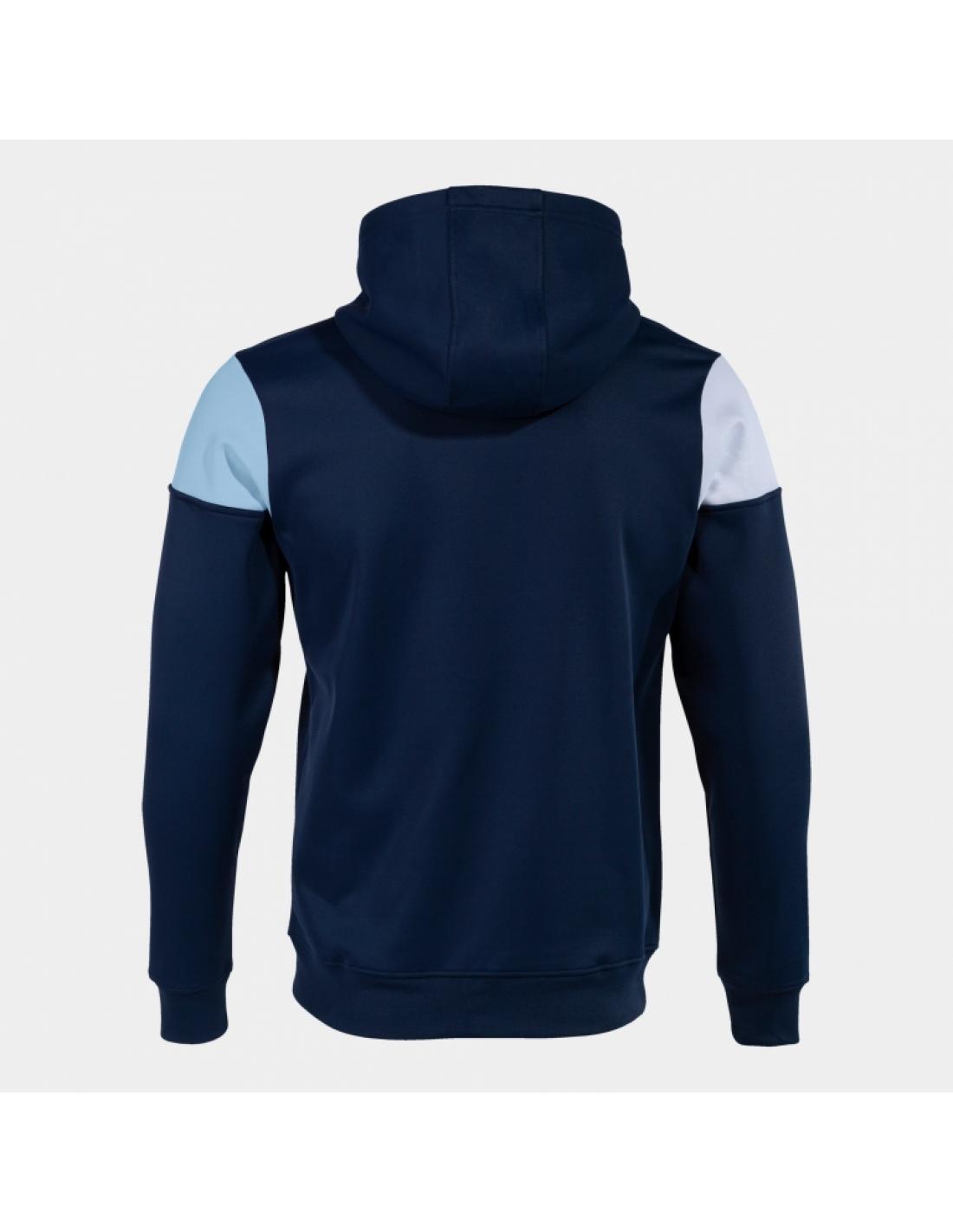 Veste À Capuche Football Homme Joma Crew V Bleu Marine 2/4
