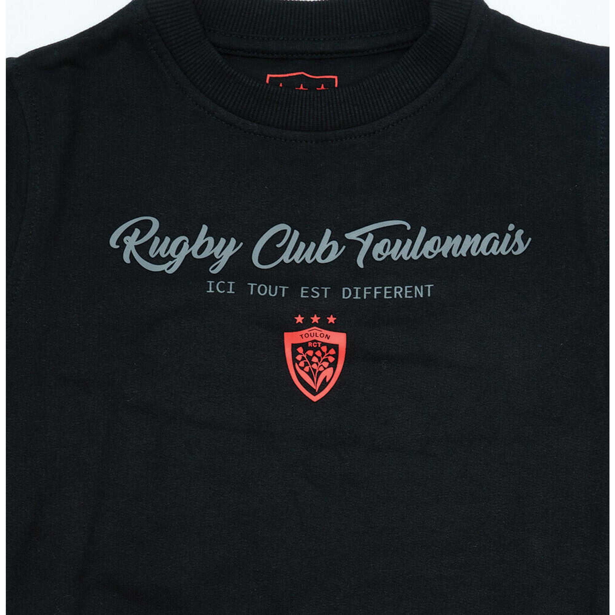 Hungaria Sweat Rugby Club Toulon Noir Homme PRO SWEAT