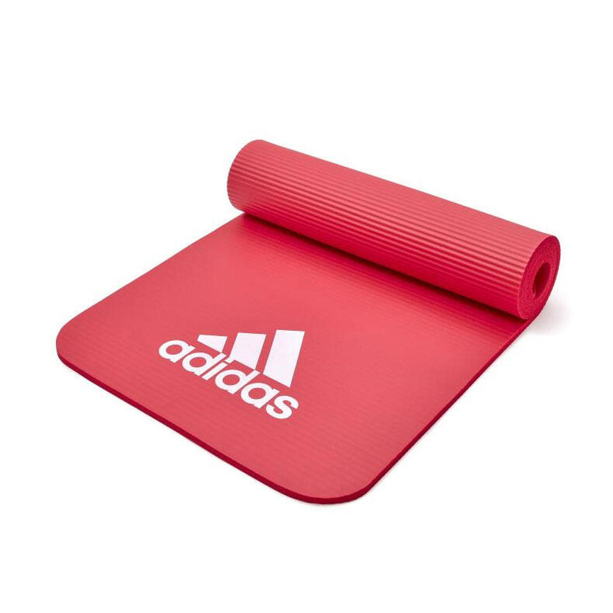 Adidas fitnessmat - 10mm - Rood