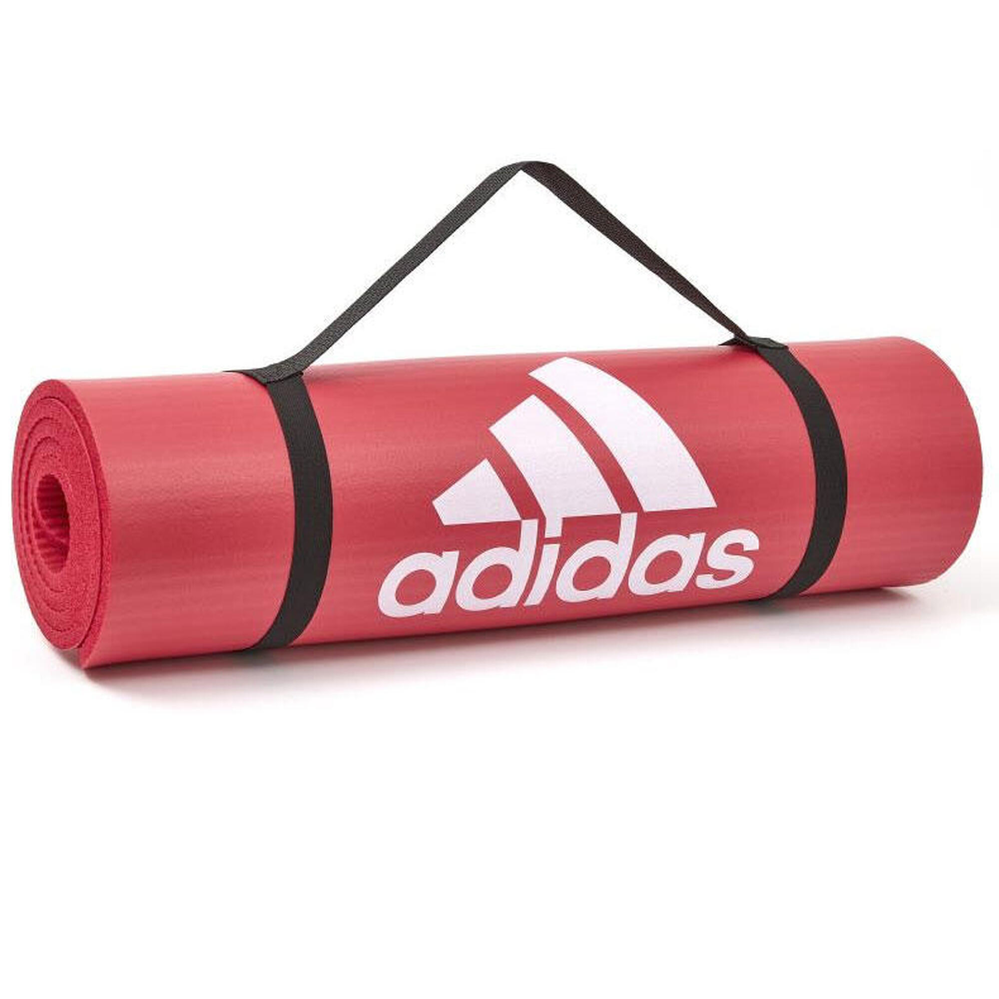 Adidas fitnessmat - 10mm - Rood